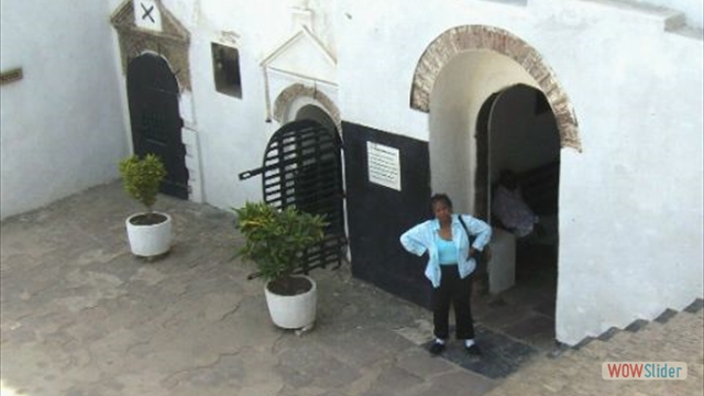 Board Members at Elmina Slave Castle - We have returned home to empower our people!